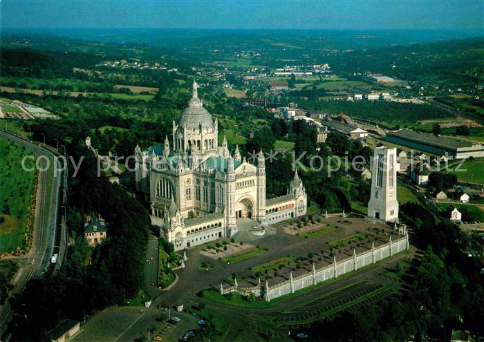 Lisieux Fliegeraufnahme Basilique