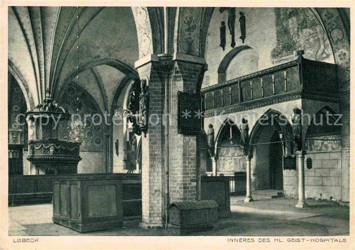 LueBECK  CITY Heiligen Geist Hospital innen
