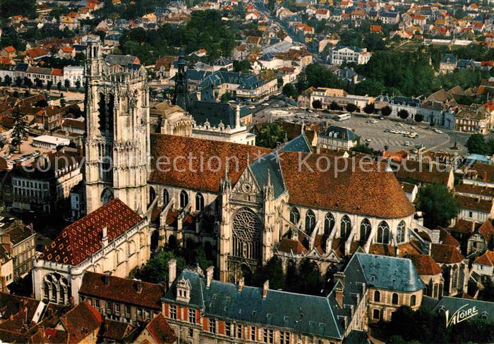Sens 89 Fliegeraufnahme Cathedrale Saint Etienne