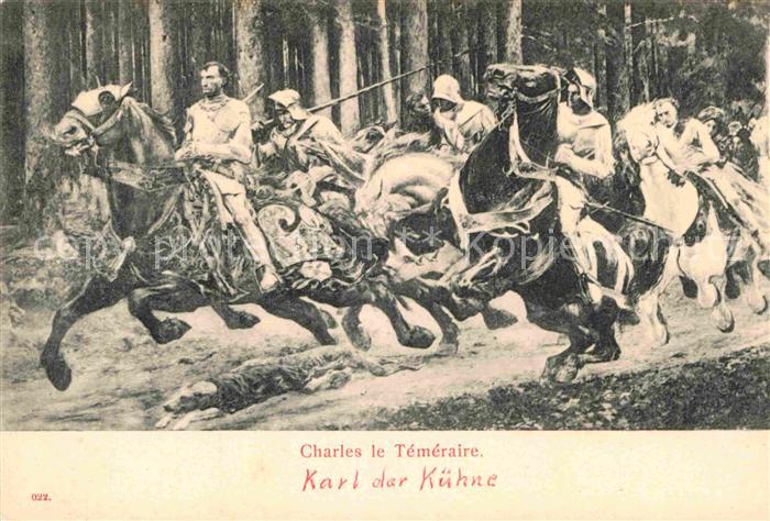 Adel Frankreich Karl der Kuehne Charles le Téméraire
