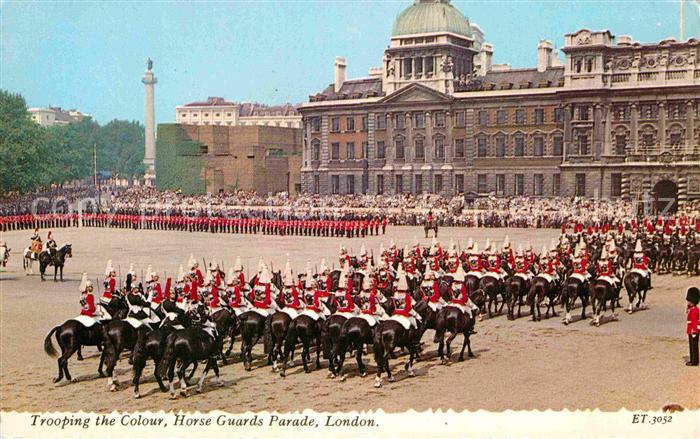 Leibgarde Wache Trooping the Colour Horse Guards Parade