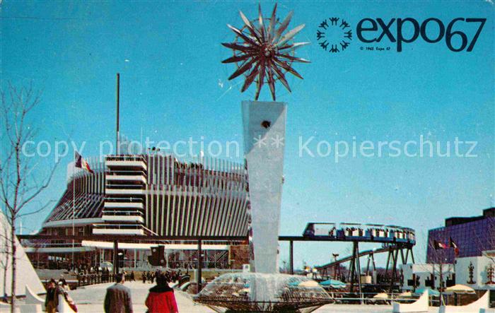 Exposition Universelle Internationale Montreal 1967 Pavillon de la France