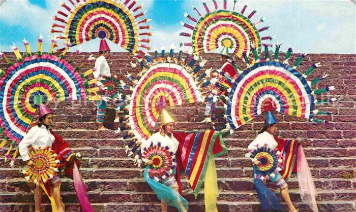 Tanz Taenzer Danza del Quetzal Estado de Puebla Mexi