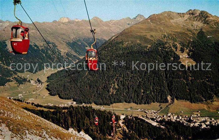Seilbahn Schatzalp-Strela Davos Dischmatal Schwarzhorn