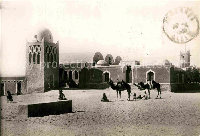 Kamel  Camel Chameau Bordj dans le Desert