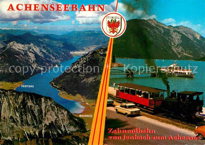 Zahnradbahn Achensee Motorschiff Maurach Pertisau A