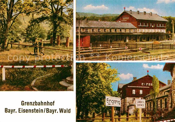 Grenze Douane Zoll Grenzbahnhof Bayerisch Eisenstein