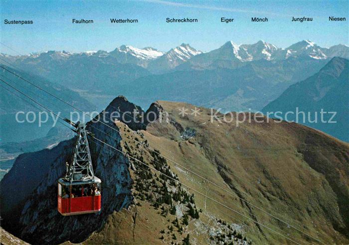 Seilbahn Erlenbach-Stockhorn Simmental Thunersee