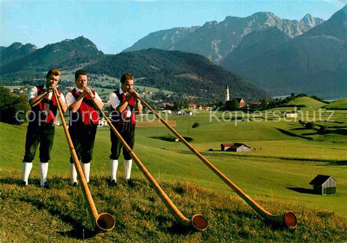 Alphorn Alphornblaeser Allgaeu