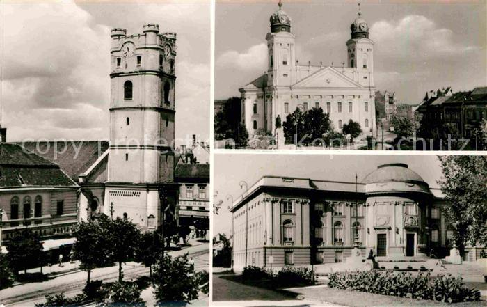 Debrecen Debrezin Reszletek Turm Kirche Museum
