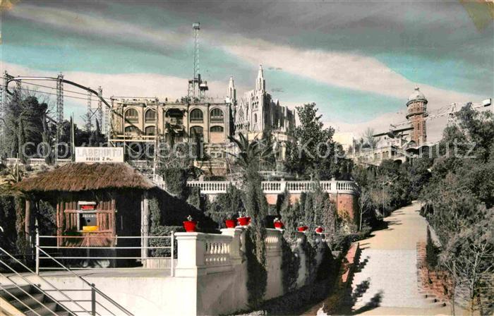 Barcelona Cataluna Tibidabo vista parcial