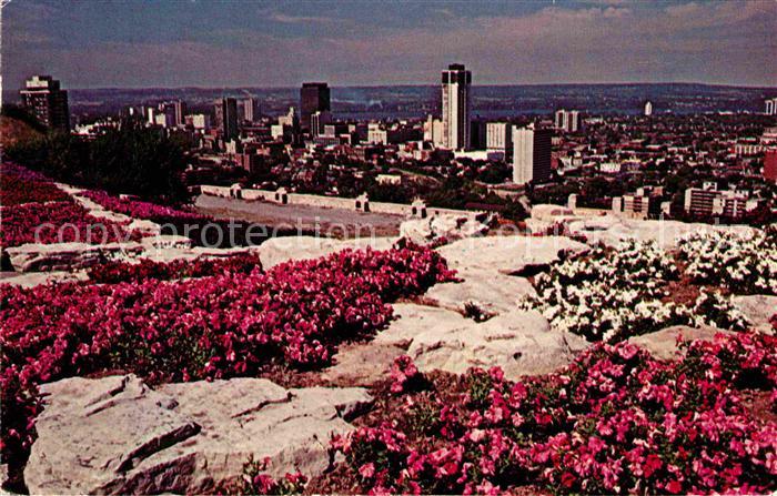 Hamilton Ontario Sam Lawrence Park overlooking Hamilton City