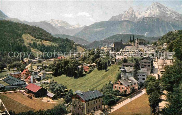 BERCHTESGADEN Bayern Panorama mit Watzmann und Steinernem Meer Schoenfeldspitze
