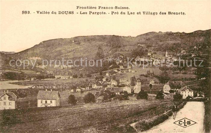 Les Pargots Panorama Vallee du Doubs Frontiere Franco Suisse