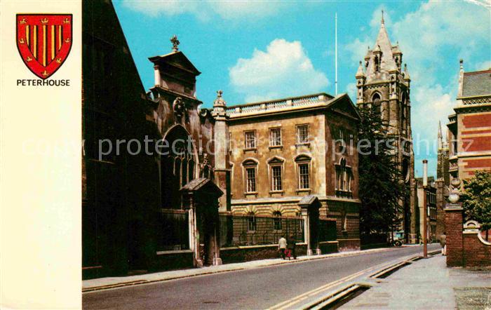 Cambridge Cambridgeshire Peterhouse College and Trumpington Street