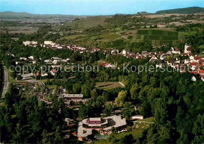 Bad Bellingen Thermalbad Kurort Schwarzwald Fliegeraufnahme