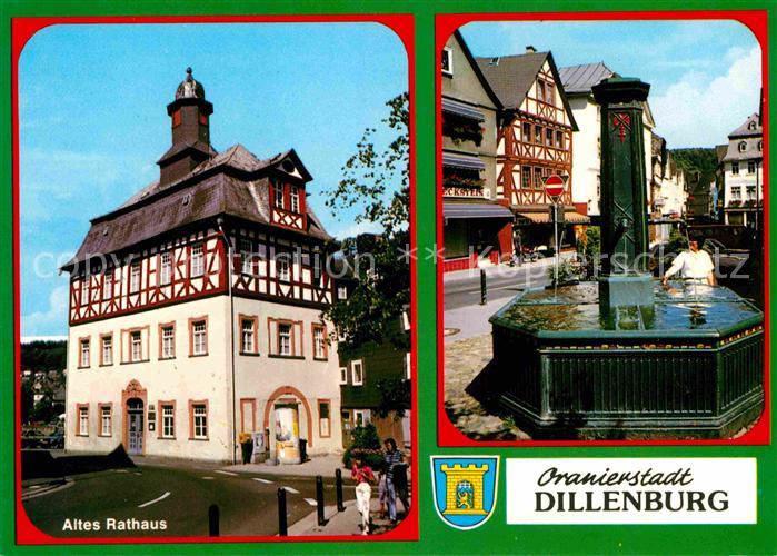 Dillenburg Altes Rathaus Brunnen Oranierstadt