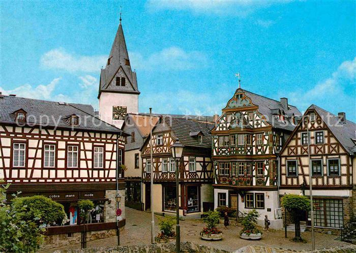 Idstein Koenig Adolf Platz Altstadt Fachwerkhaeuser