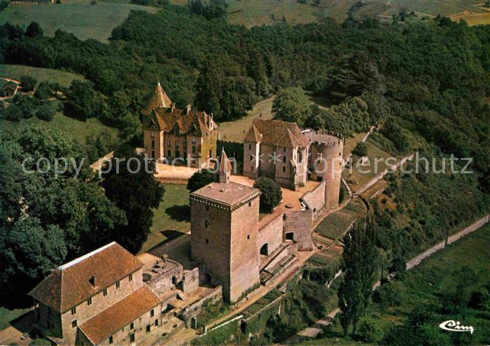 Couches Chateau de Marguerite de Bourgogne vue aerienne