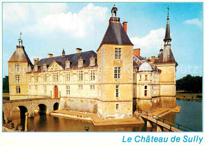 Epinac Chateau de Sully XVI siecle Wasserschloss