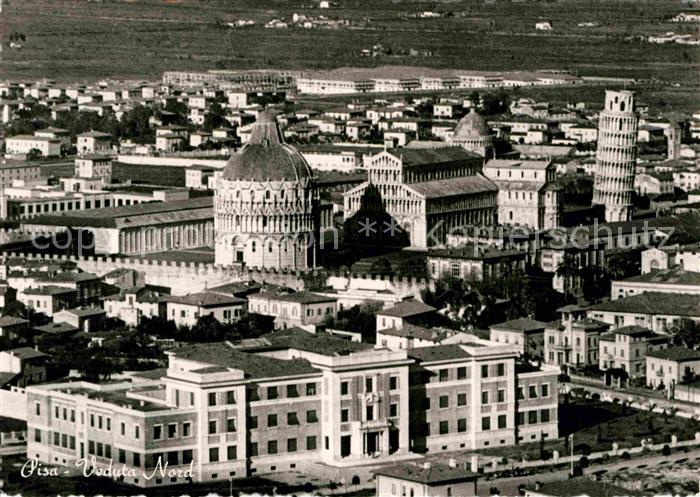 Pisa Stadtbild mit schiefem Turm