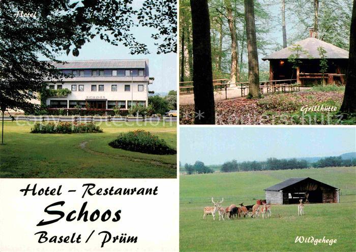 Baselt Hotel Restaurant Schoos Grillhuette Wildgehege