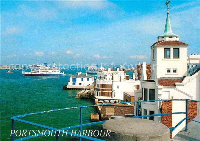 Portsmouth Harbour Hafen Faehre