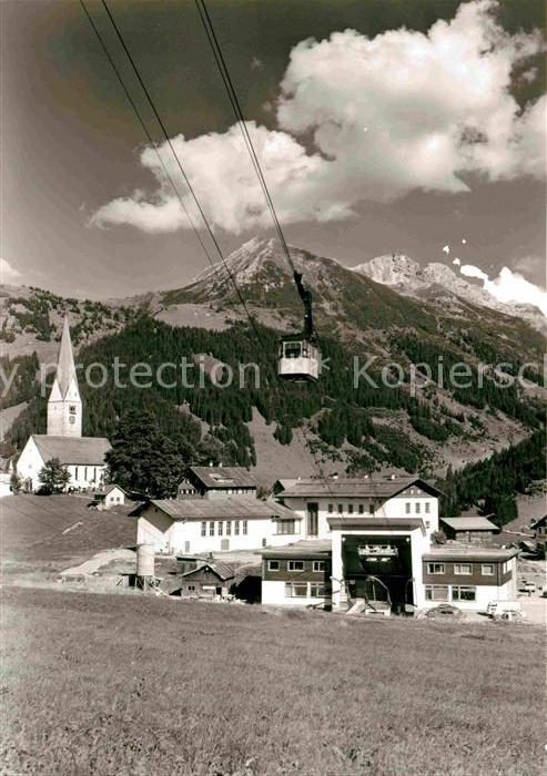 Mittelberg Kleinwalsertal Walmendingerhorn Bahn Bergbahn Talstation