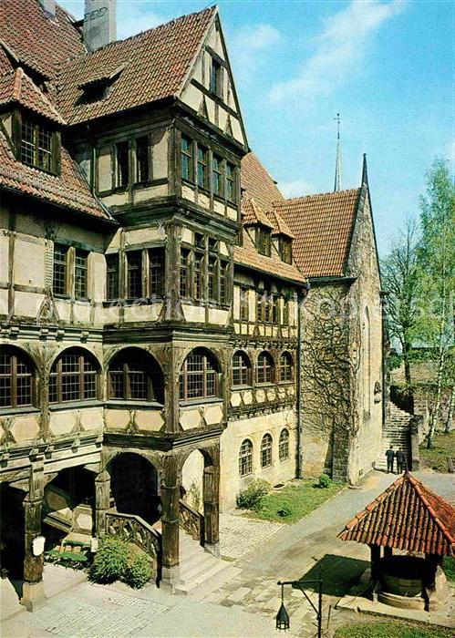 Coburg Erster Burghof mit Fuerstenbau Serie Kunstsammlungen der Veste Coburg