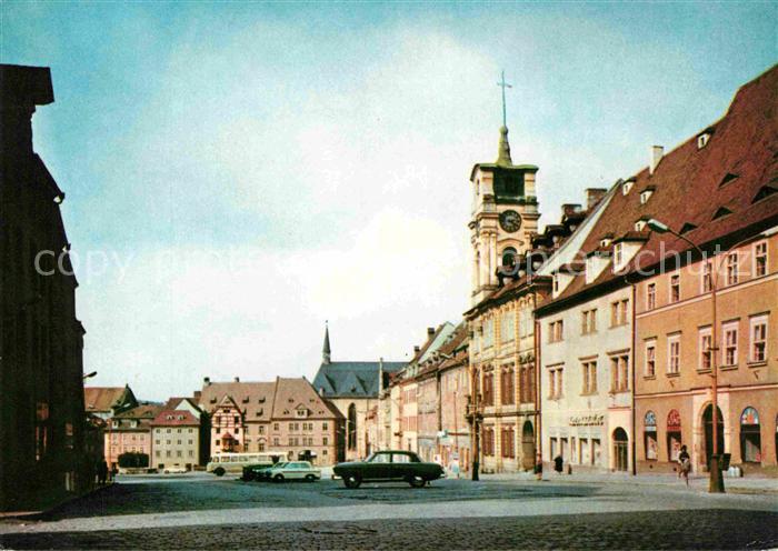 Cheb Eger Namesti krale Jiriho Koenig Georgsplatz