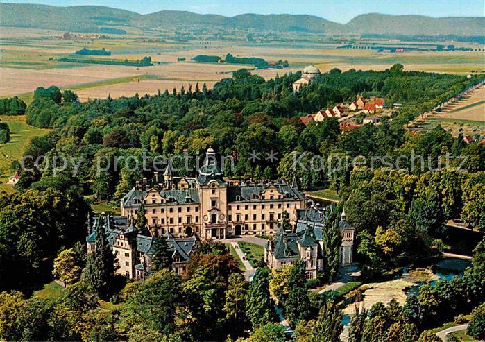 Bueckeburg Schloss Mausoleum Wesergebirge Fliegeraufnahme