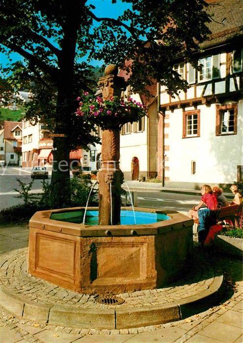 Alpirsbach Klosterbrunnen Kurstadt