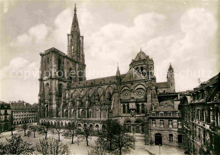 Strassburg Elsass Münster Südseite