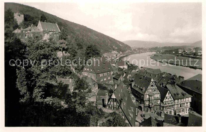 Miltenberg Main Schloss und Marktplatz