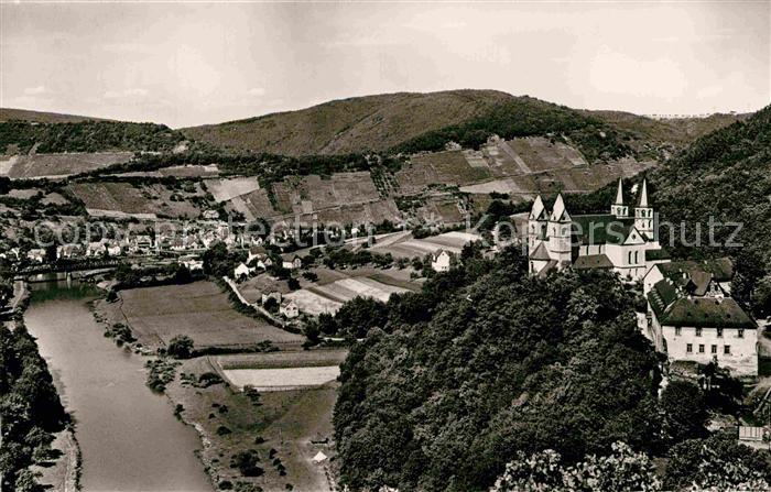 Obernhof Lahn Gasthof Goetheberg Kirche Panorama