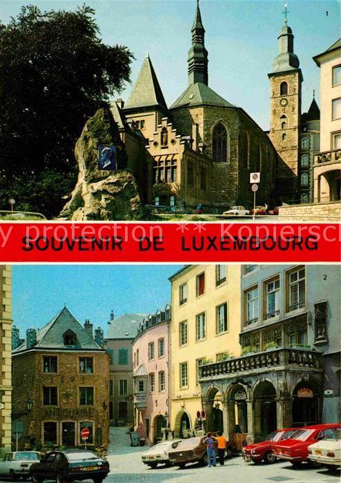 LUXEMBOURG  Luxemburg Eglise St Michel Monument Marche aux Poissons