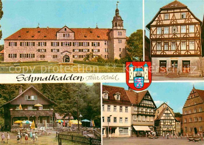 Schmalkalden Thueringen Schloss Wilhelmsburg Lutherhaus HOG Ehrental Altmarkt
