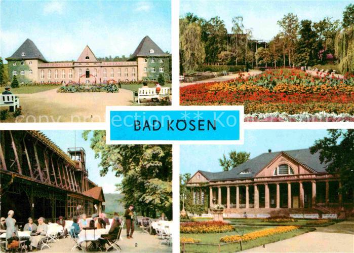 Bad Koesen Med Badeanstalt Gradierwerk Kurmittelhaus
