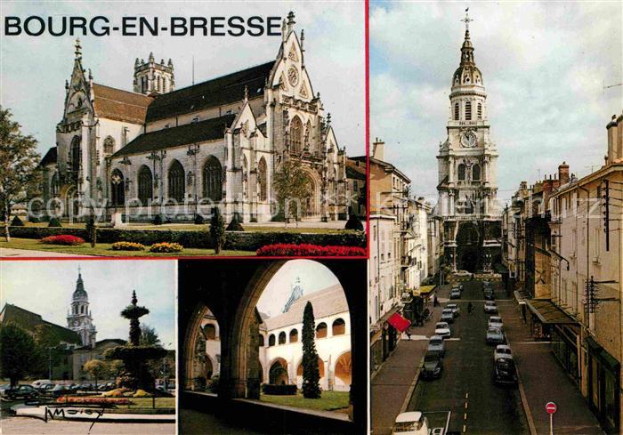 Bourg-en-Bresse Cathedrale Teilansichten