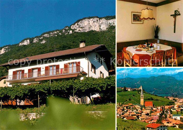 Tramin Weinstrasse  Haus Franzelin Gaststube Panorama