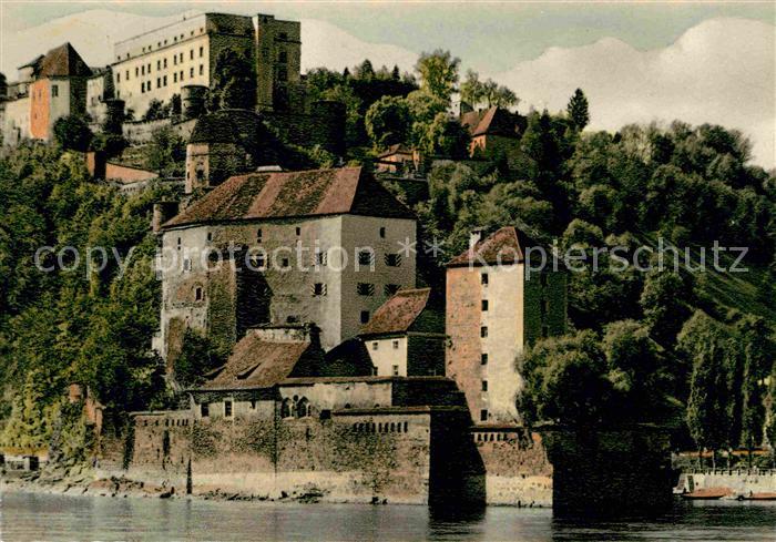 PAssAU Bayern Veste Oberhaus und Wasserburg Niederhaus