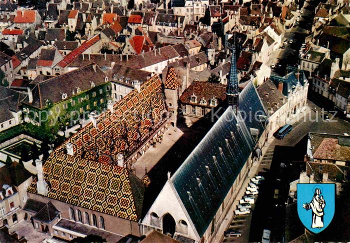Beaune 21 Hotel Dieu Vue aerienne