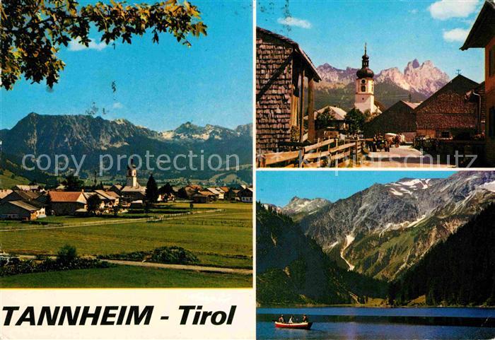 Tannheim Tirol Panorama Kirche Seepanorama