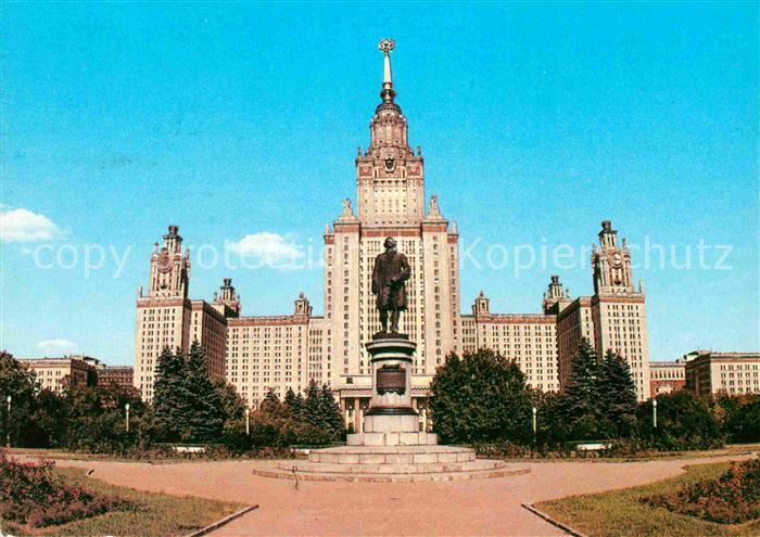 Moscow Moskva Lomonosov Universitaet