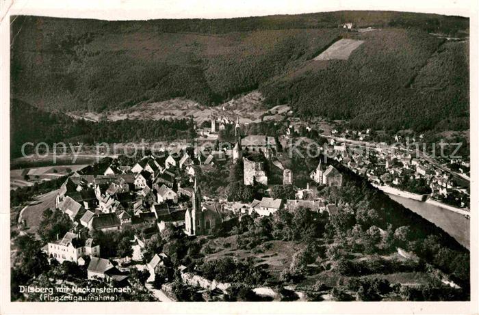 Dilsberg Fliegeraufnahme