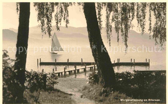 Attersee Morgenstimmung