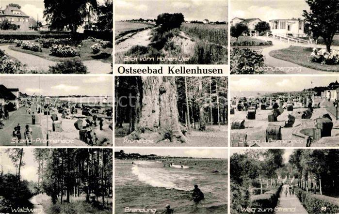 Kellenhusen Ostseebad Anlagen Waldweg Kroneneiche Strand