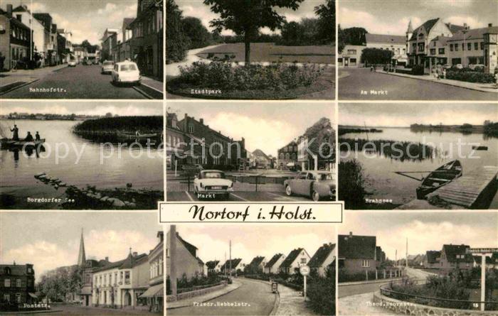 Nortorf Ostholstein Bahnhofstrasse Markt Borgendorfer See