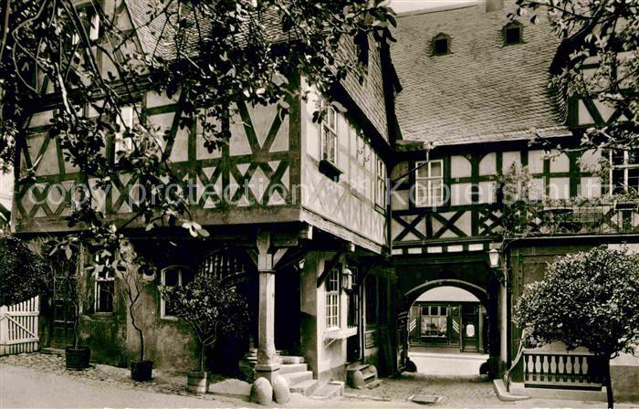 Bacharach Rhein Der alte Posthof