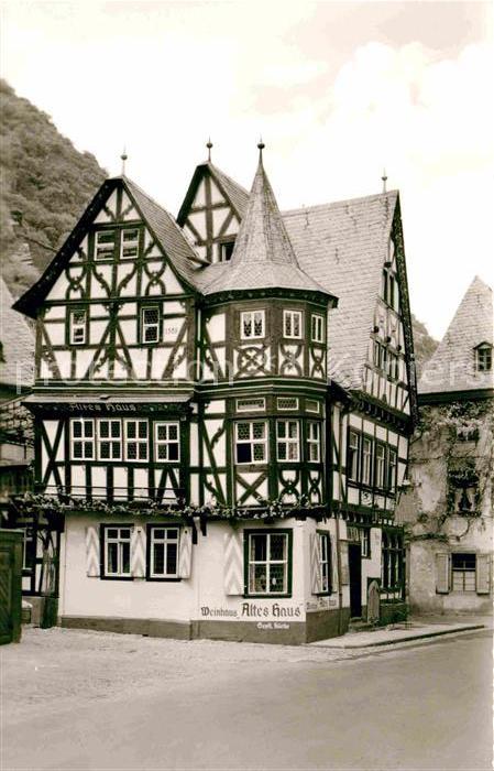 Bacharach Rhein Altes Haus